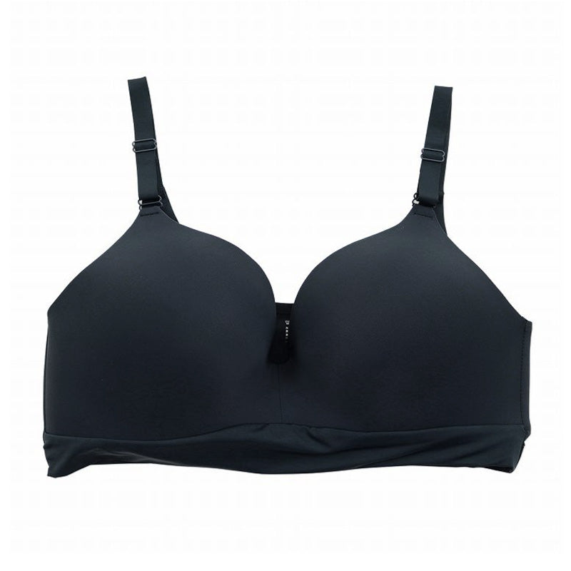 ブラジャー 大きいサイズ ノンワイヤー 無縫製 ブラ レディース 3L~5L 下着 女性 インナー ひびきにくい モールドブラ 楽 ワイヤー無し 響きにくい ソフトブラ 無地 シンプル 3L 4L 5L プラスサイズ (在庫限り)