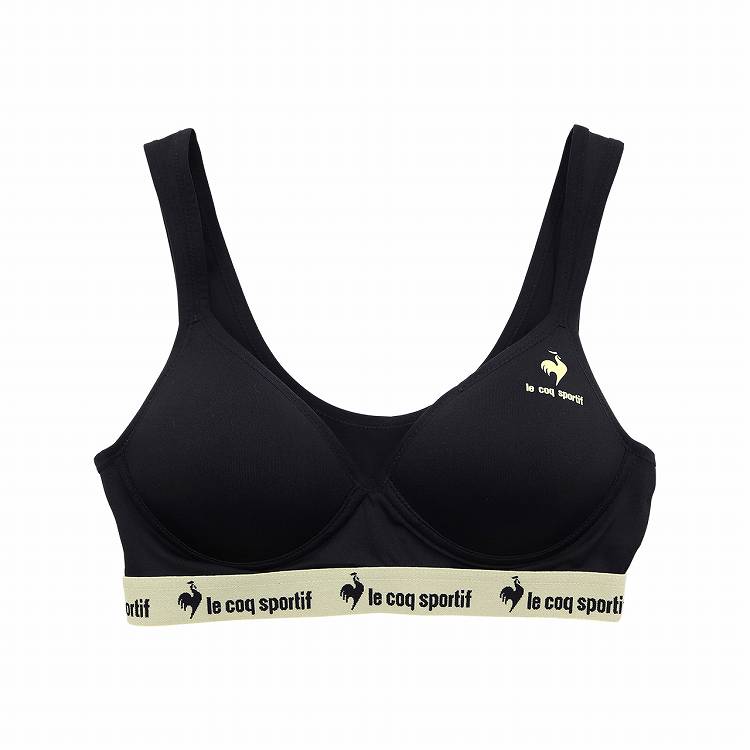 スポーツブラ ジュニアブラ ハーフトップ ジュニア キッズ 女の子 スポブラ 中学生 小学生 150~165cm (ルコック ブランド 下着 ブラジャー 女子 ノンワイヤーブラ スポーツブラジャー スクール カップ付きインナー 150 160 165) (在庫限り)