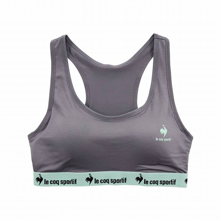 スポーツブラ ジュニアブラ ハーフトップ ジュニア キッズ 女の子 スポブラ 中学生 小学生 150~165cm (ルコック ブランド 下着 ブラジャー 女子 ノンワイヤーブラ スポーツブラジャー スクール カップ付きインナー 150 160 165) (在庫限り)