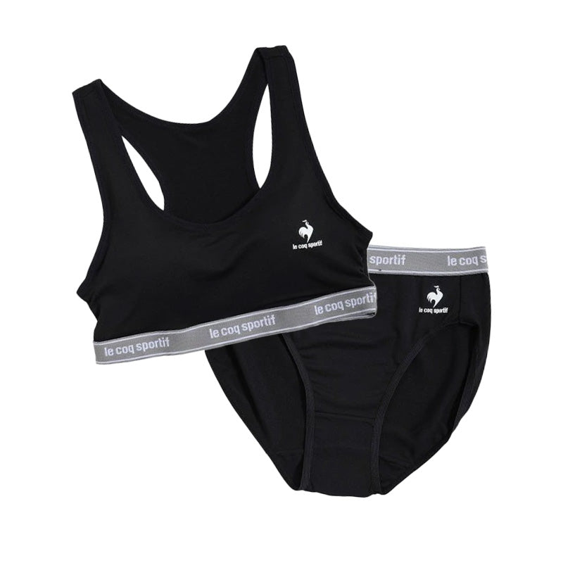 スポーツブラ ジュニアブラ ショーツ 上下セット 中学生 女子 小学生 下着 150~165cm 子供 女の子 ジュニア キッズ スポブラ ハーフトップ ルコック ブランド ブラジャー ノンワイヤーブラ スポーツブラジャー インナー ドライ 150 160 165