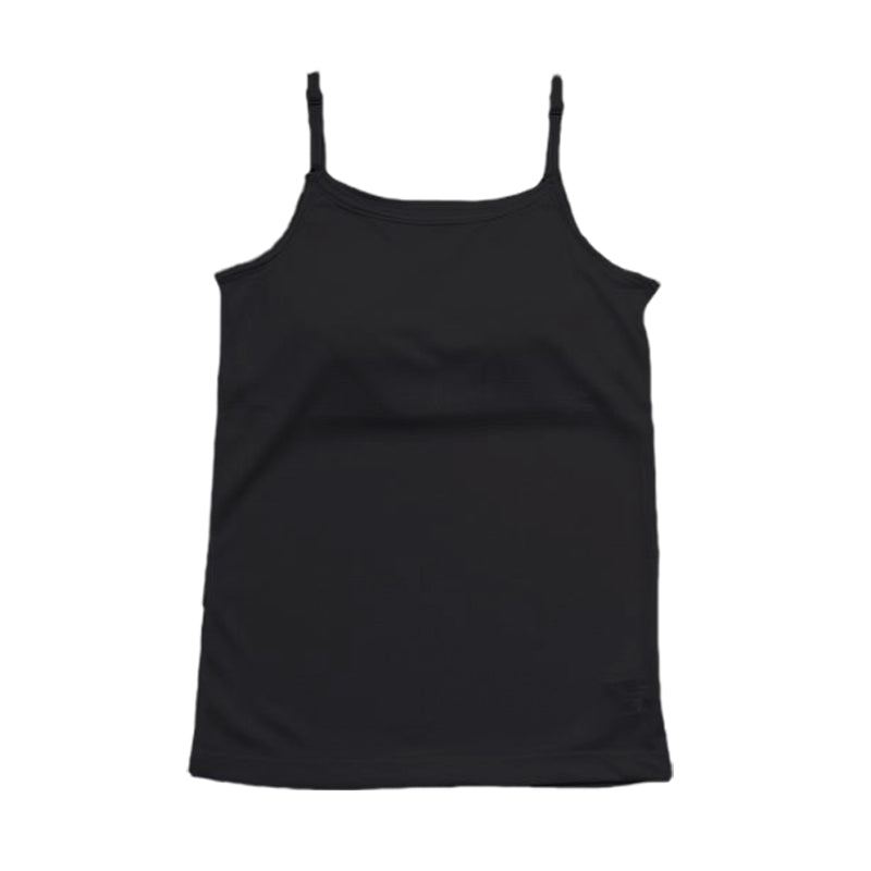 キャミソール ジュニア キッズ スポーツ 中学生 夏 メッシュ 140cm~165cm (キッズ 子供 下着 ソフトカップ カップ付き インナー ガールズ 140 150 160 165)