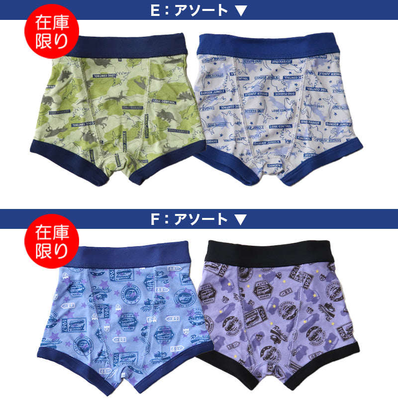 男児 ボクサーブリーフ ジュニア 男の子 下着 キッズ パンツ 2枚組 100cm~130cm ( 男子 ボクサーパンツ 小学生 幼稚園 保育園 プレゼント 100 110 120 130)