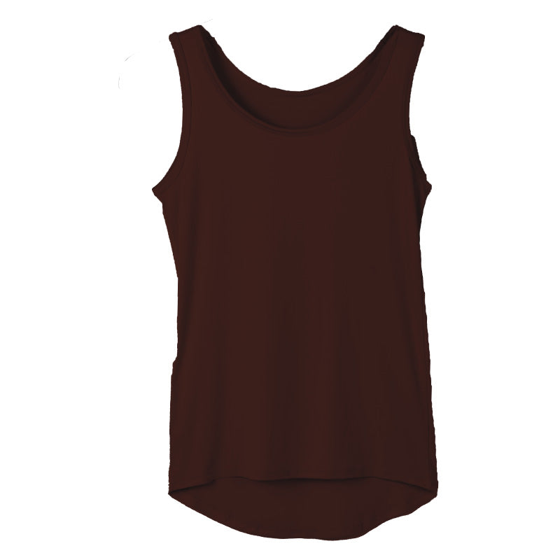 レディース 肌着 タンクトップ ノースリーブ 無地 丸首 両起毛 後ろ丈長め M L LL 3L 裏起毛 あったかインナー 起毛 暖かい トップス 防寒 冷えとり 冬 アンダーウェア 肌着 両起毛ラウンドネック フレンチ袖インナー 後ろ丈長め ホット ストレッチ