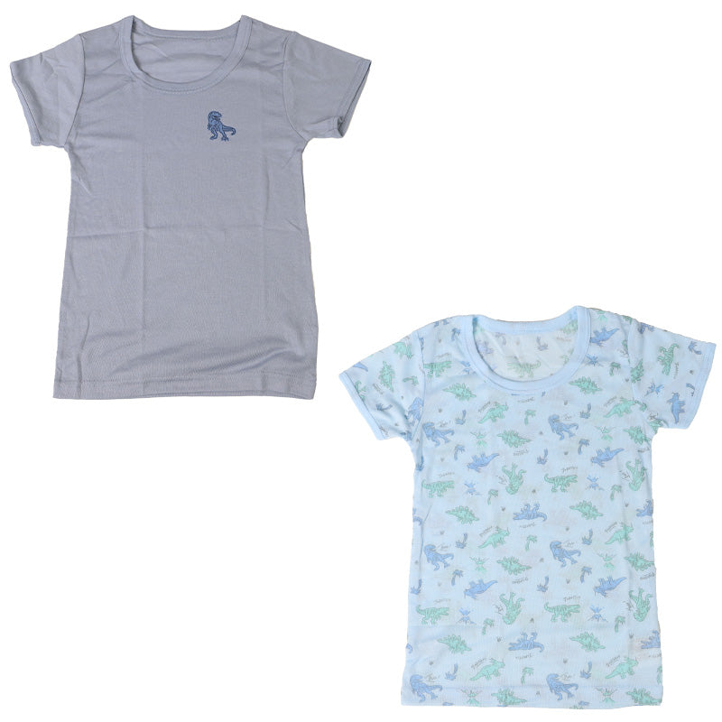 男児 インナー 半袖 キッズ 半袖シャツ 半袖丸首シャツ 2枚組 100 110 120 130 140 cm 子供 下着 白シャツ 肌着 シャツ 男の子 綿 セット 子ども キッズ 男子 男の子 ボーイズ 下着 肌着 アンダーウェア インナー Tシャツ 半袖シャツ ベーシック