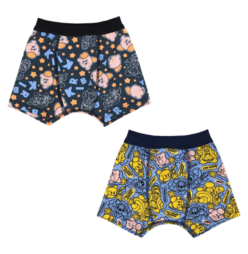 星のカービィ ボクサーパンツ キッズ 子供 グッズ カービィ ボクサーブリーフ 男児 2枚組 100cm~130cm 男の子 下着 パンツ 綿 メタナイト インナー プレゼント 100 110 120 130