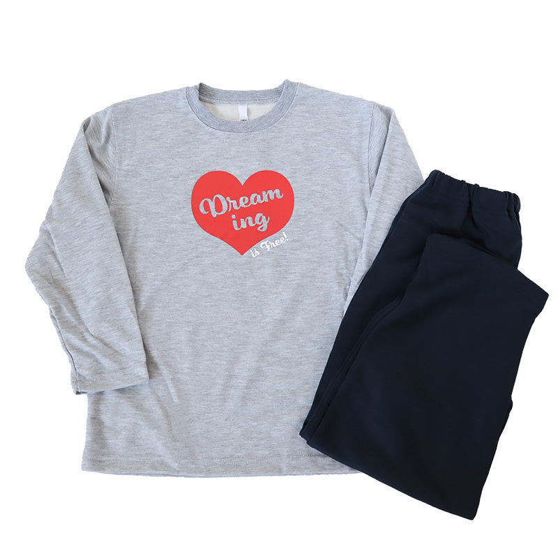 キッズ パジャマ 女の子 長袖 冬 秋 あったかい ルームウェア 女児 保温 上下セット 130~160cm 子供服 子ども ダンボールニット ナイトウェア ルームウエア 部屋着 上下 女子 (在庫限り)