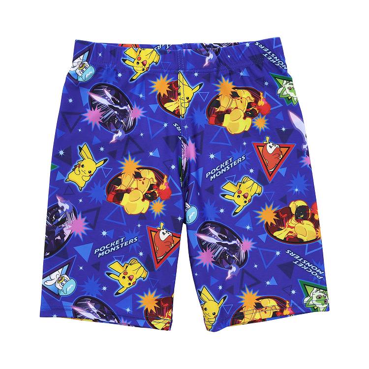 ポケモン 水着 男の子 キッズ 海パン 子供 海水パンツ ポケットモンスター 男児 キャラクター 110~130cm 子ども ジュニア スイムウェア 水泳 学校 授業 海水浴 マリンスポーツ