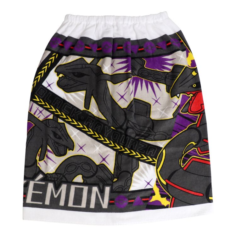 ラップタオル 巻きタオル ポケモン プールタオル キッズ キャラクター ピカチュウ ポケットモンスター 60cm丈 巻タオル ジュニア バスタオル プール 水泳 スイミング 海 海水浴 プール用品 (在庫限り)