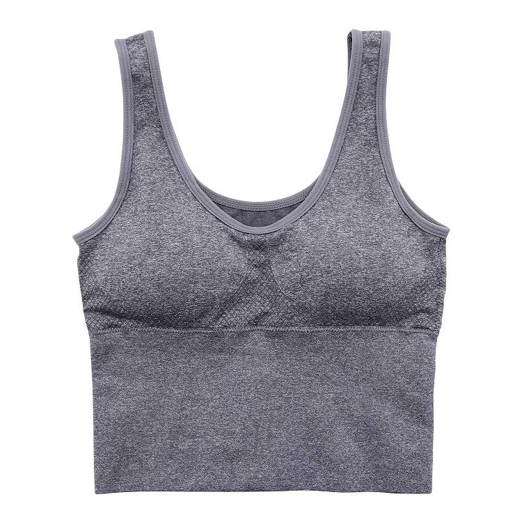 スポーツブラ キッズ カップ付ハーフトップ スポブラ 女の子 ダンス ジュニアブラ 小学生 150cm~165cm 子供 体育deインナー 肌着 下着 スクールインナー 子供ブラ 150 160 165 丈長め クロップド丈