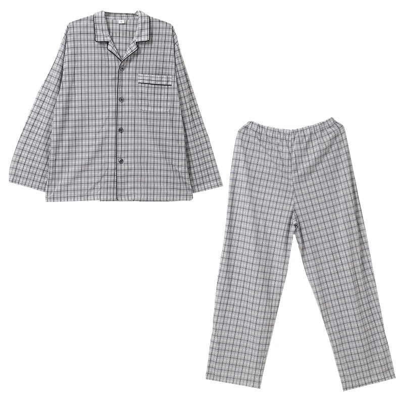 メンズ 介護パジャマ マジックテープ 長袖 パジャマ 介護 紳士パジャマ ワンタッチ 上下セット S M L LL 抗菌防臭 春 秋 寝巻き ねまき 寝間着 入院 入院着 老人ホーム ゆったり ソフトタッチ 前開きパジャマ 大きいサイズ 通年 ワンタッチパジャマ