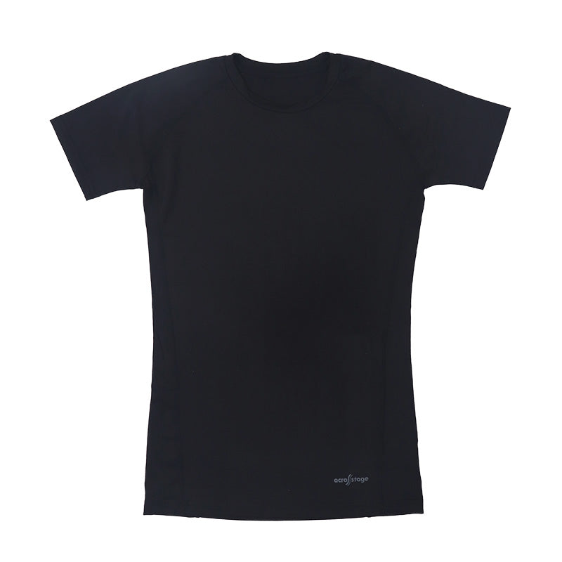 半袖tシャツ 半袖シャツ キッズ 男の子 半袖丸首 冷感インナー 丸首 子供 スポーツ 運動 150cm~170cm 男子 女子 夏 子ども 下着 肌着 インナー 体育 白 クルーネック 150 160 170 (在庫限り)