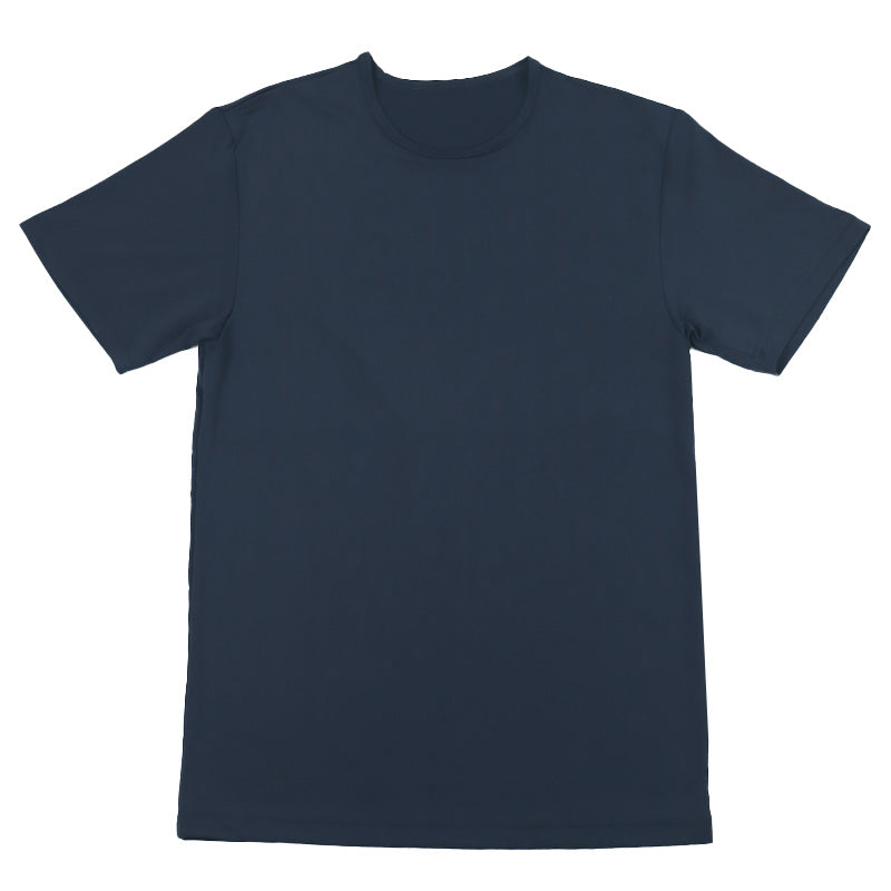 メンズ インナー 乳首透けにくい 胸二重 半袖 丸首 接触冷感 M L LL 乳首 隠し 透け 防止 運動 スポーツ 夏 男性 下着 肌着 白 黒 吸汗速乾 UV対策 紫外線対策 (在庫限り)