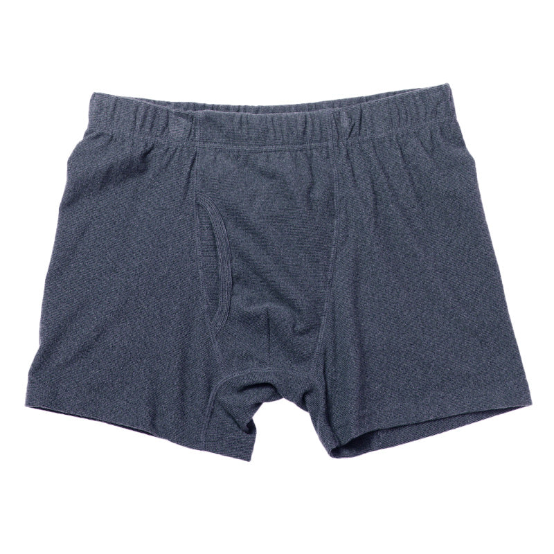 両起毛 メンズ パンツ ボクサーブリーフ 前開き 暖かい M L LL 秋 冬 ボクサーパンツ パンツ ストレッチ 動きやすい 防寒 あったかインナー インナー シンプル 無地 冷え対策 寒さ対策 保温 もこもこ リラックス やわらか