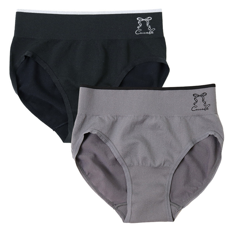 2枚組 ジュニア ショーツ 子供 肌着 女子 下着 140cm 150cm 160cm 165cm キッズ インナー 女の子 こども パンツ シンプル ガールズ 小学生 中学生 黒 グレー 立体成型 快適 部活 体育 スポーツ 動きやすい