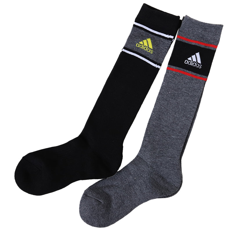 アディダス キッズ 靴下 ハイソックス 子供 冬 2足組 19-21cm~23-25cm 男の子 スポーツ ジュニア adidas ソックス ひざ下 19cm 23cm 男子 セット
