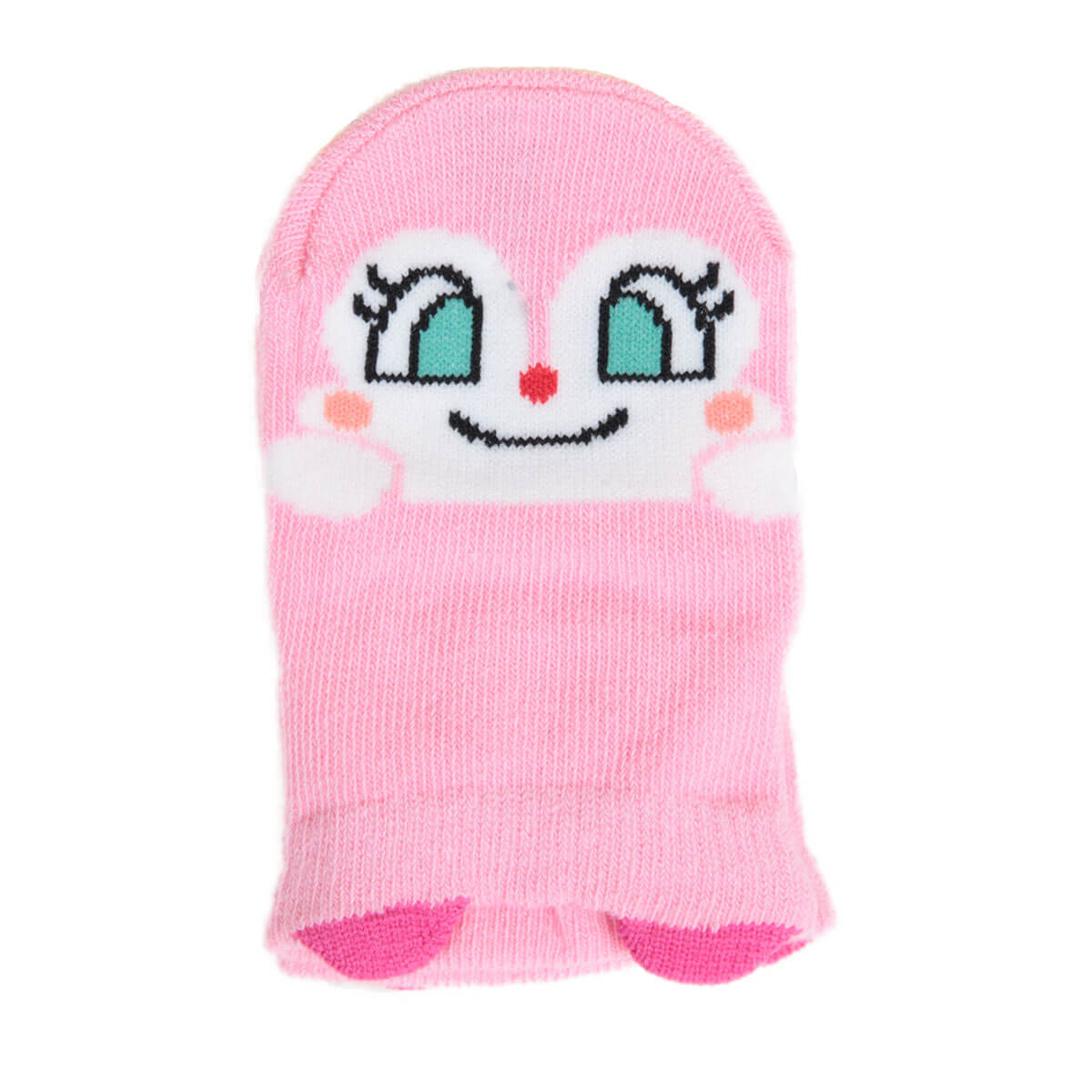 アンパンマン 靴下 ベビー キッズ ソックス かわいい 滑り止め 9-12cm・12-15cm (ベビーソックス キャラクター バイキンマン ドキンちゃん 男の子 女の子 ショートソックス 子供 保育園) (在庫限り)