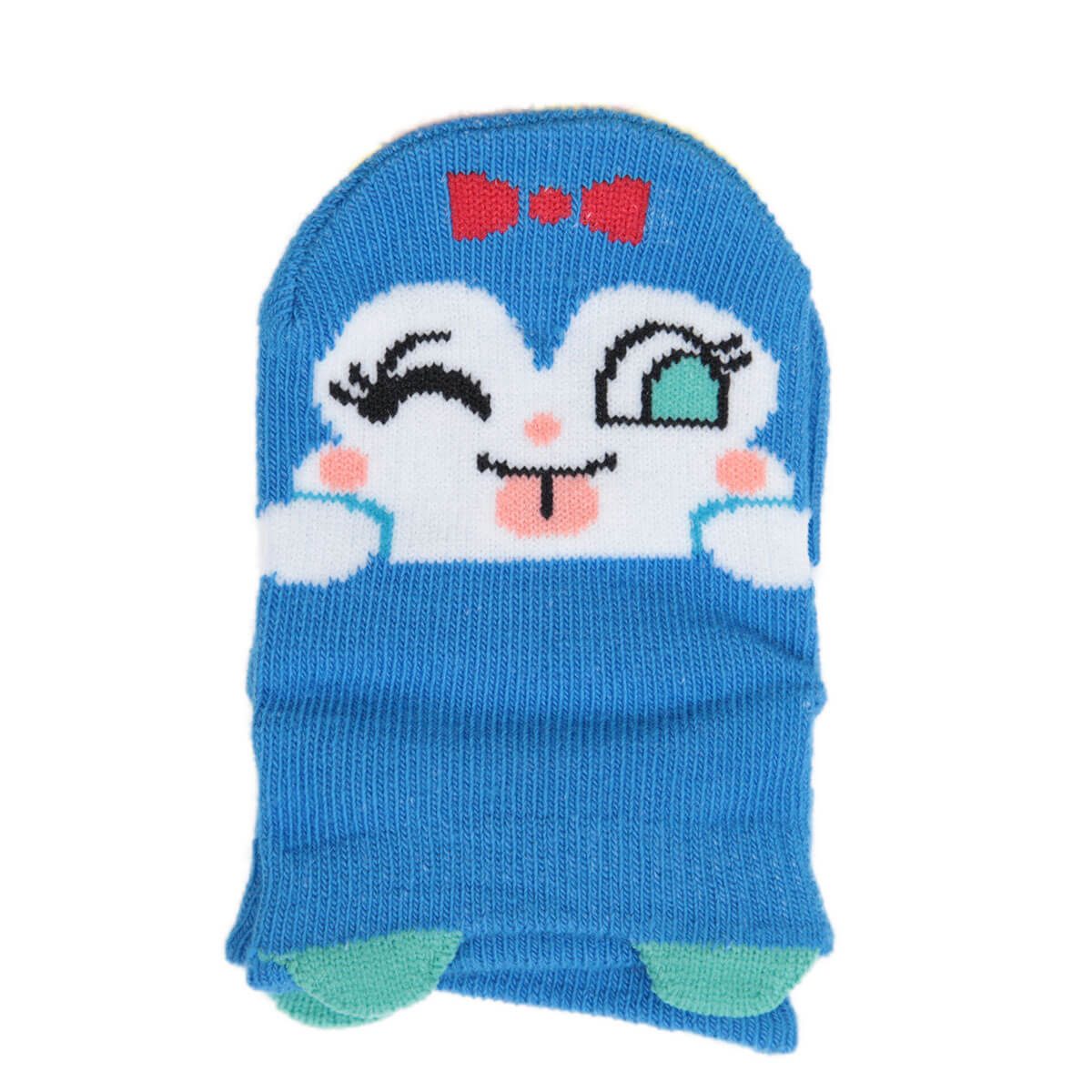 アンパンマン 靴下 ベビー キッズ ソックス かわいい 滑り止め 9-12cm・12-15cm (ベビーソックス キャラクター バイキンマン ドキンちゃん 男の子 女の子 ショートソックス 子供 保育園) (在庫限り)
