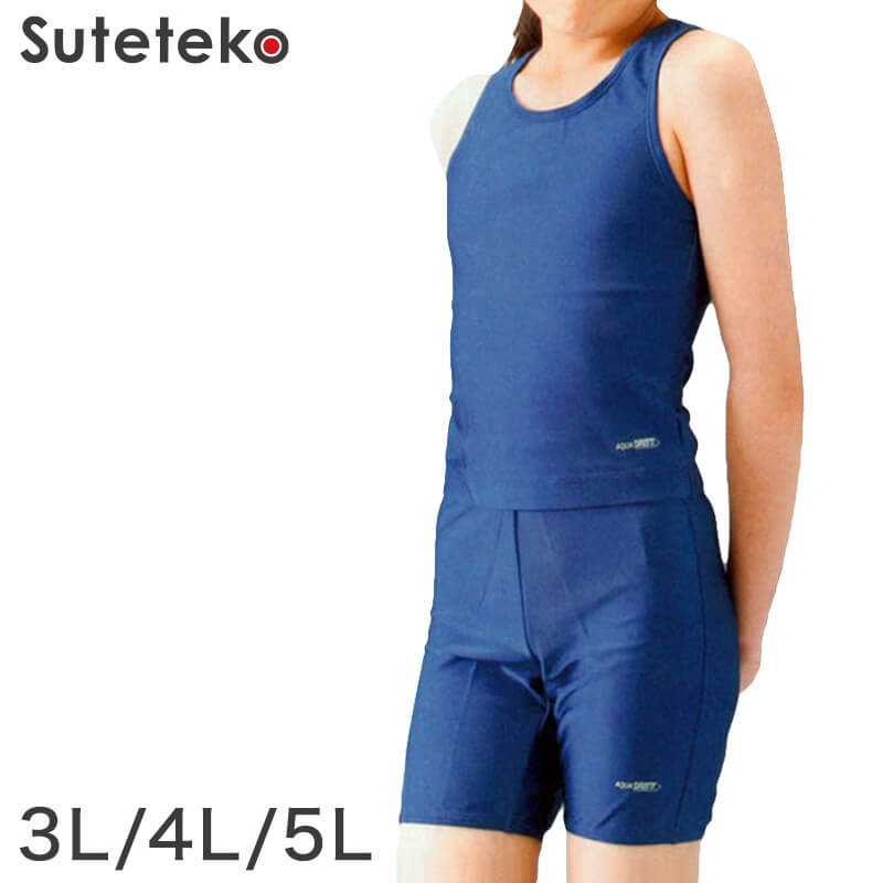 スクール水着 アクアスピード 女子セパレート 競泳用水着 (3L～5L