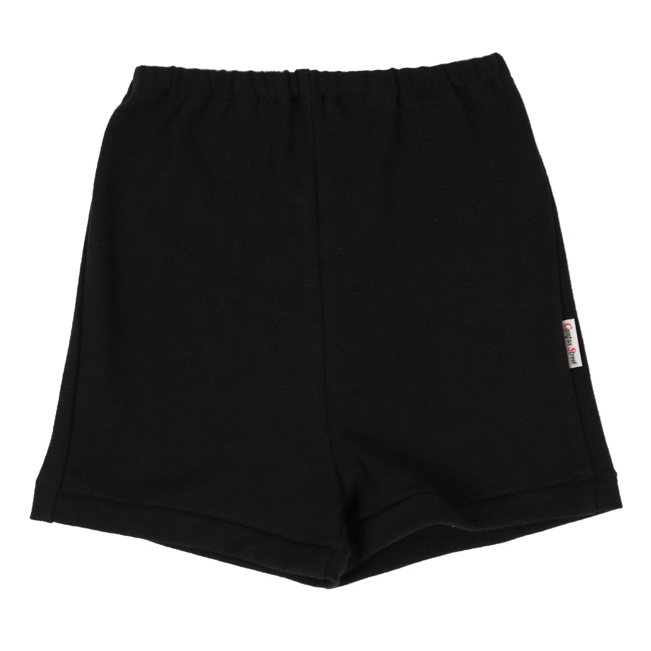 スパッツ 1分丈 キッズ 黒 2枚セット 120cm~165cm (オーバーパンツ 女の子 インナーパンツ 一分丈 レギンス 子供 綿) (在庫限り)