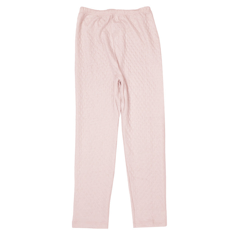 婦人 スラックス下 ズボン下 9分丈 インナー ボトム ボトムス キルト肌着 M L LL 婦人肌着 レディース シニア ミドル 下着 肌着 レギンス スパッツ 厚手 厚地 下着 暖かい あったか 防寒 寒さ対策 冷え対策 冬