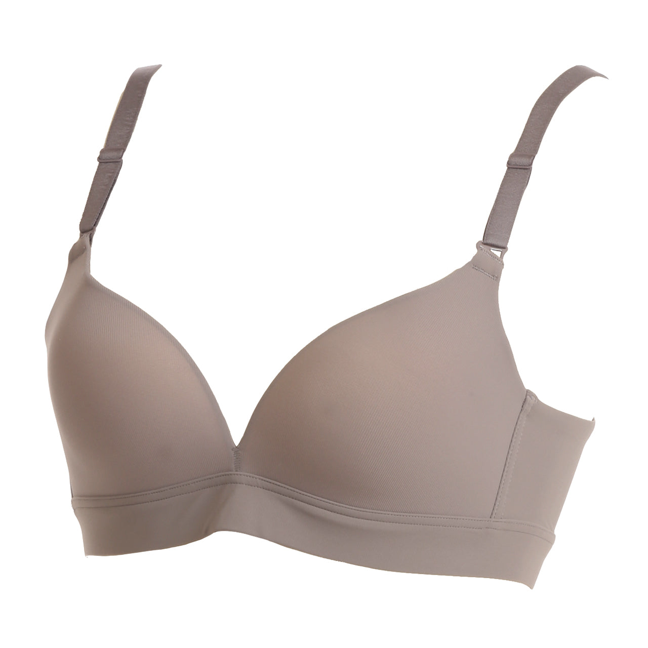 アツギ ノンワイヤーブラ シームレスカップ モールドブラ レディース M~LL (ブラジャー 下着 女性 インナー ひびきにくい ひびかない 無地 ワイヤーなし ワイヤレス) (在庫限り)