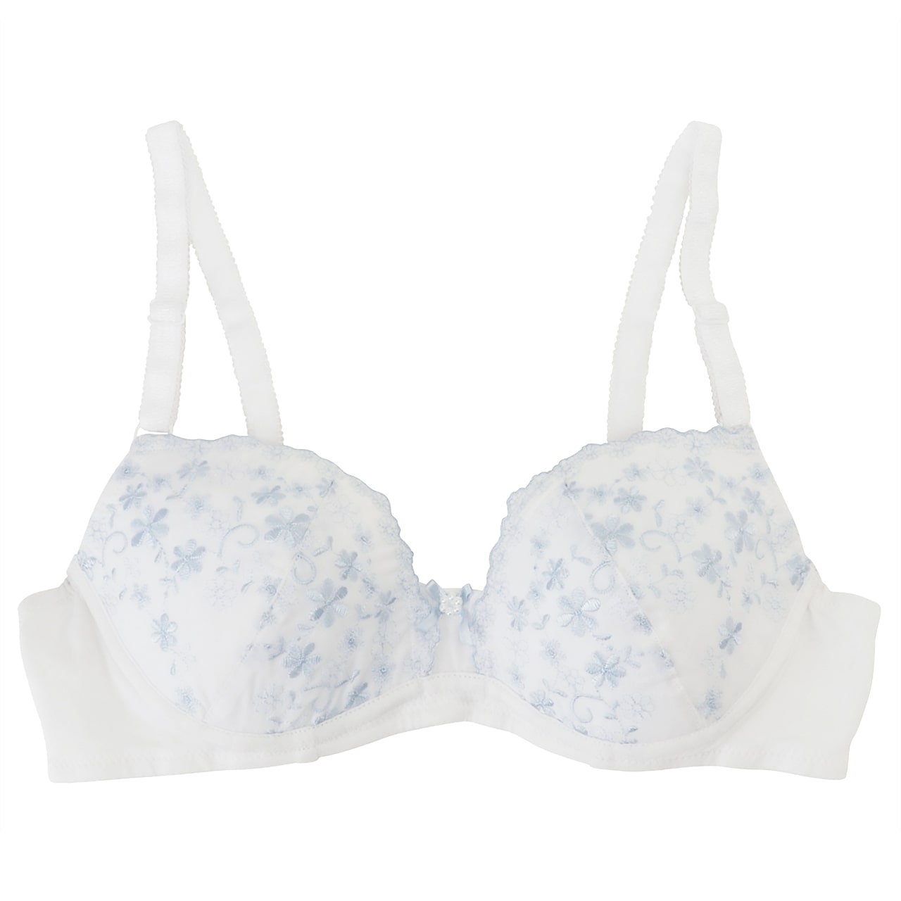 ソフトワイヤーブラ 中学生 ジュニアブラ L字ワイヤー A65~C75 (アツギ ハイジュニ ブラ ファーストブラ スクールインナー ジュニアインナー 下着 肌着 女の子) (在庫限り)