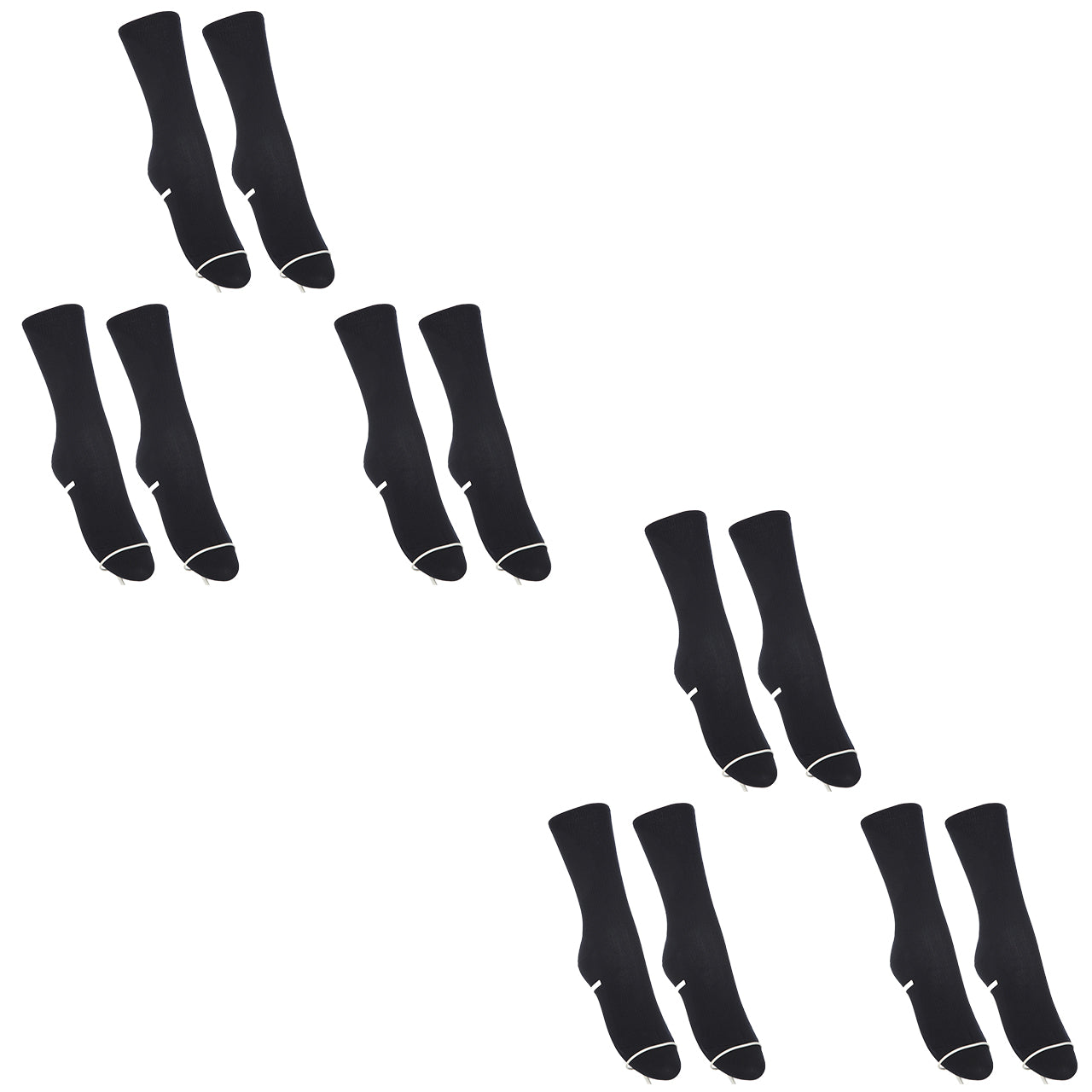 ソックス クルー クルーソックス ジュニア クルー丈 靴下 20cm丈 3足組 2セット 22-24cm・24-26cm 白 黒 紺 レディース 女子 スクール 通学 部活 中学生 高校生 まとめ売り