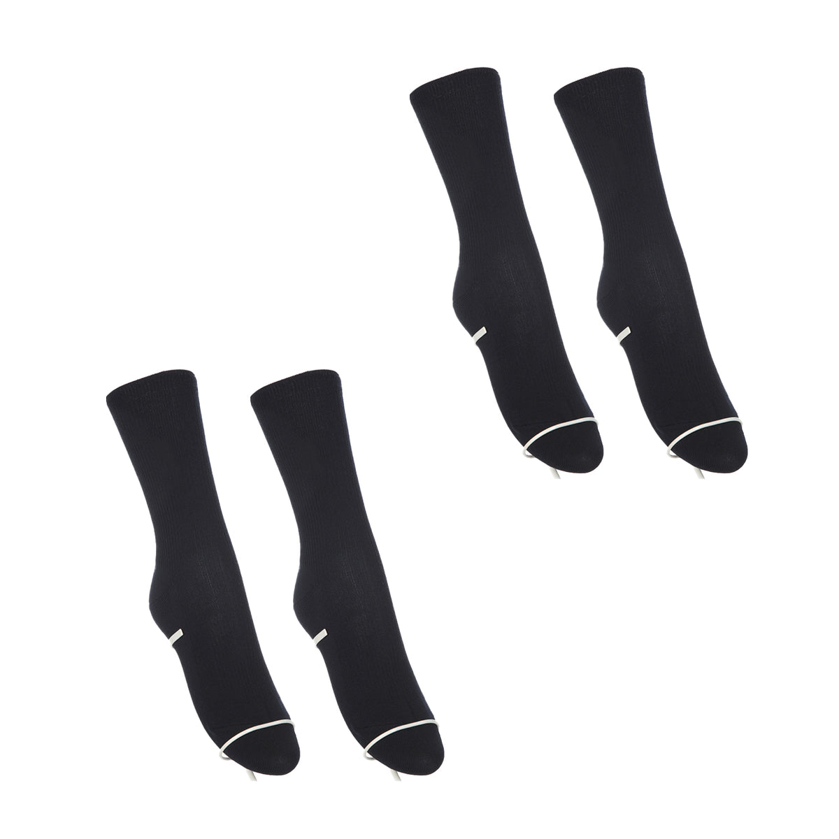 ソックス ハイカット ジュニア ショート丈 ロークルー 靴下 2足組 16-18cm~24-26cm (白 黒 紺 ショート レディース 女子 スクール 通学 部活 小学生 中学生 高校生)