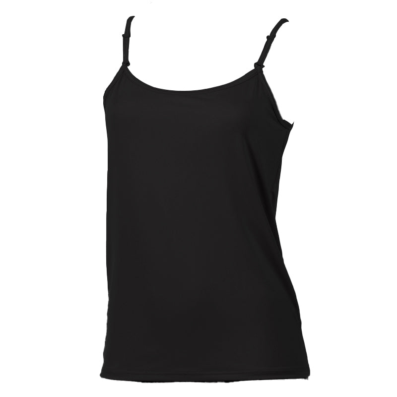 キャミソール レディース インナー 冷感 肌着 夏 接触冷感 アツギ M~LL (冷やしインナーはじめました 婦人 ベージュ 黒 白 キャミ 下着) (在庫限り)