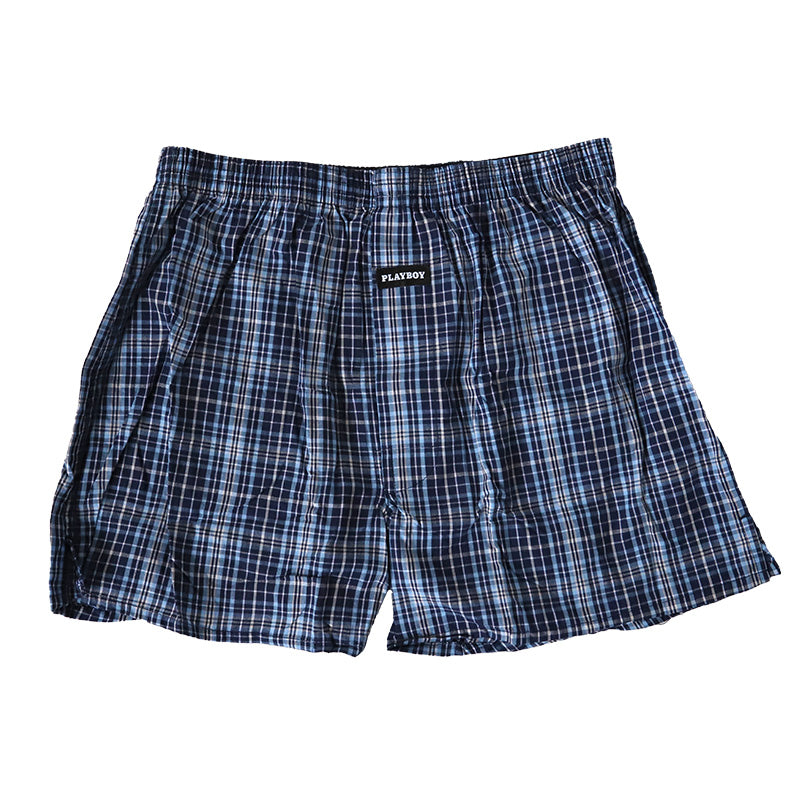 トランクス メンズ パンツ 綿100% ブランド プレイボーイ PLAYBOY 紳士 PLAY BOY M~LL 前開き playboy かっこいい おしゃれ 柄