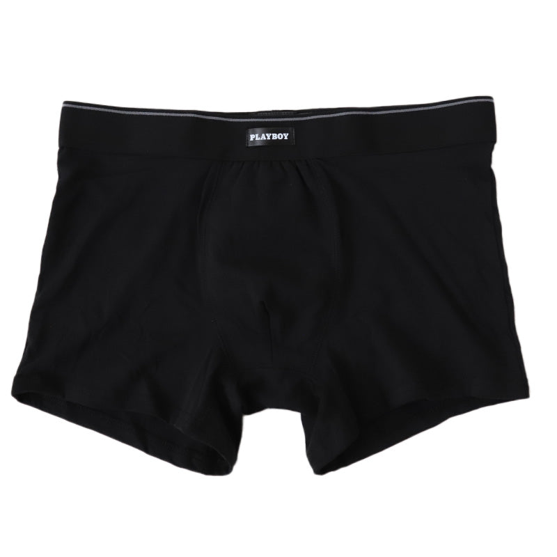 尿漏れパンツ 男性用 15cc対応 ちょい漏れ ボクサーブリーフ 軽失禁 ブランド PLAYBOY ボクサーパンツ メンズ M~LL 綿 尿漏れ 失禁パンツ 前閉じ 下着 パンツ ボクサー シンプル おしゃれ プレイボーイ