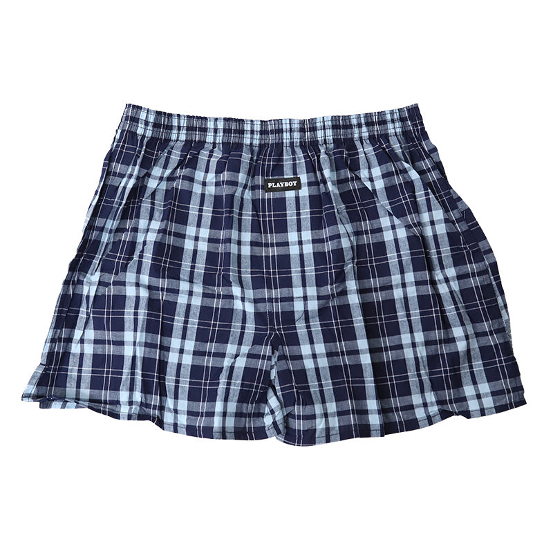 尿漏れパンツ メンズ トランクス 尿漏れ 失禁パンツ 男性用 15cc対応 ちょい漏れ 軽失禁 M~LL 綿 ブランド PLAYBOY 前閉じ 下着 パンツ シンプル おしゃれ プレイボーイ (在庫限り)