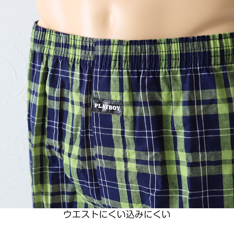 ステテコ メンズ ズボン下 綿100% 夏 部屋着 ブランド PLAYBOY すててこ ロングトランクス M~LL ボトムス 紳士 ルームウェア ルームウエア ルームパンツ プレイボーイ PLAY BOY 前開き playboy (在庫限り)