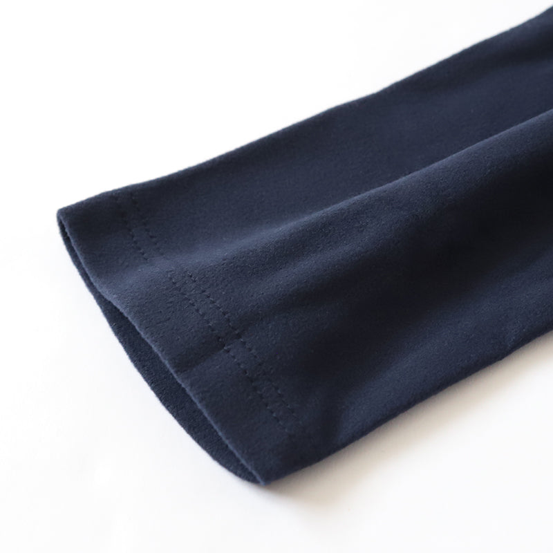 メンズ tシャツ フリース 長袖 インナー 防寒 暖かい あったかい ロンT ブランド プレイボーイ M~LL トップス インナーシャツ 丸首 秋 冬 紳士 肌着 男 クルーネック PLAYBOY アンダーウェア (在庫限り)