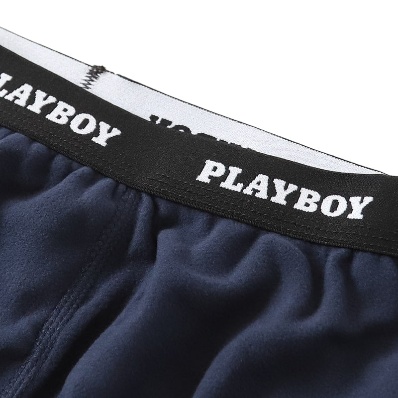 メンズ ロングタイツ レギンス 起毛 ロングボトム 防寒 フリース ロングパンツ ルームパンツ 部屋着 ボトム M~LL ルームウェア 長ズボン プレイボーイ ボトムス パンツ アウター PLAYBOY 秋 冬 ブランド (在庫限り)