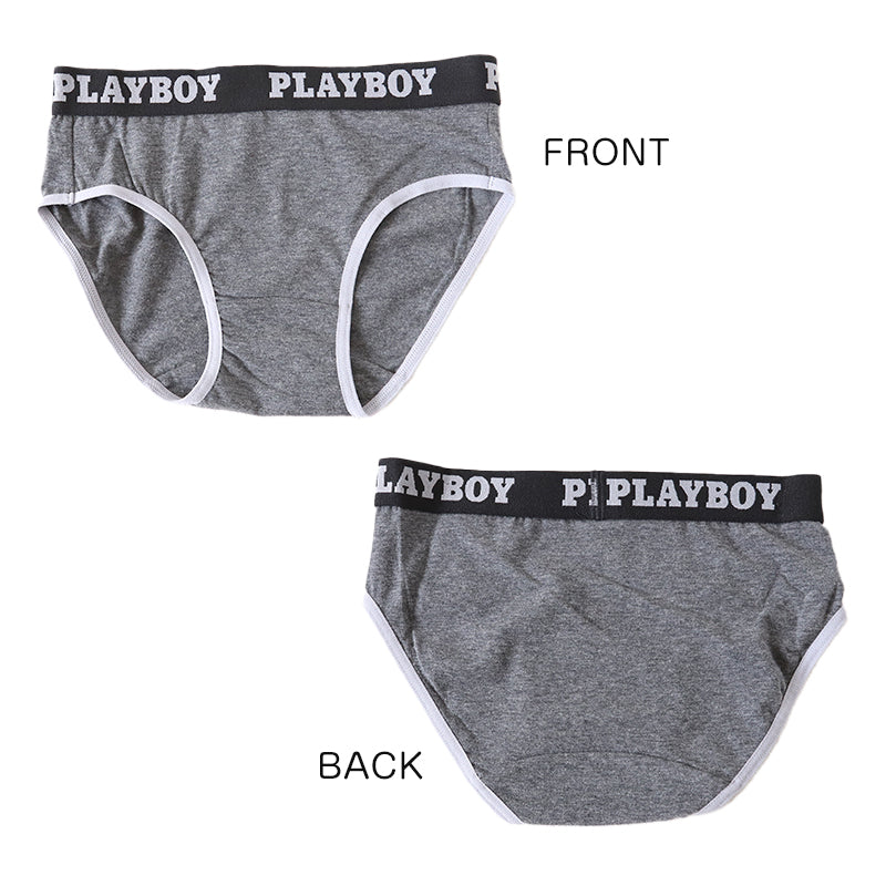 ショーツ レディース 婦人 シンプル ブランド PLAYBOY M L LL ストレッチ ドライ 女性 下着 肌着 インナー PLAY BOY 綿混 (在庫限り)