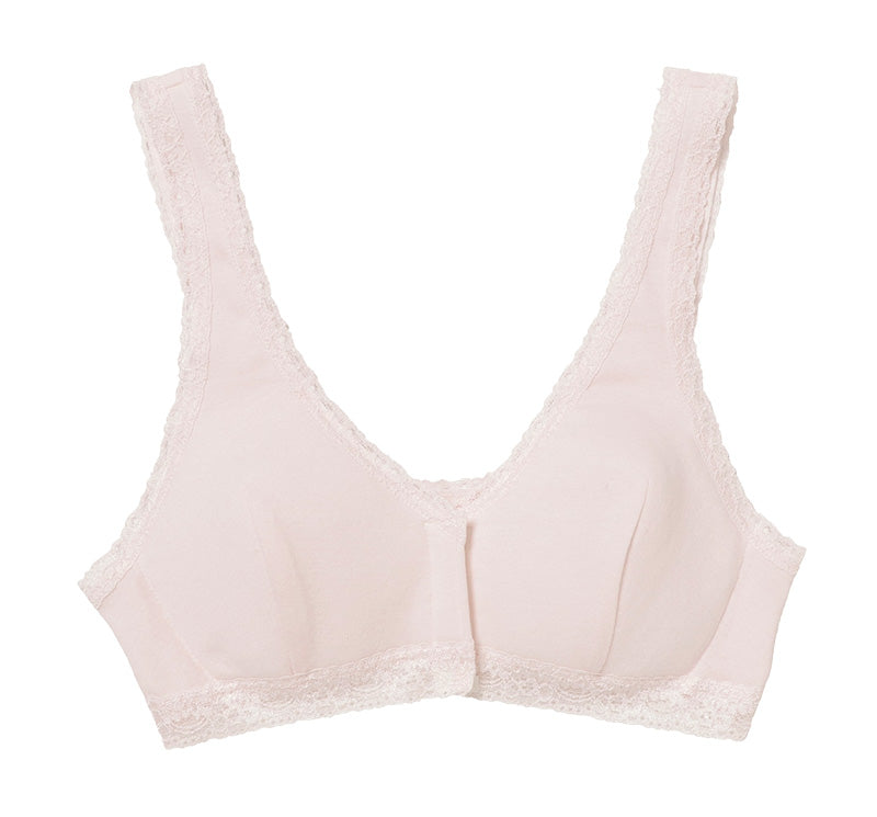 前あきブラジャー ブラジャー 前ボタン ノンワイヤーブラ ブラ レディース アツギ M L LL 3L ノンワイヤーブラジャー インナー シンプル 無地 ATSUGIの肌着 アツギの肌着