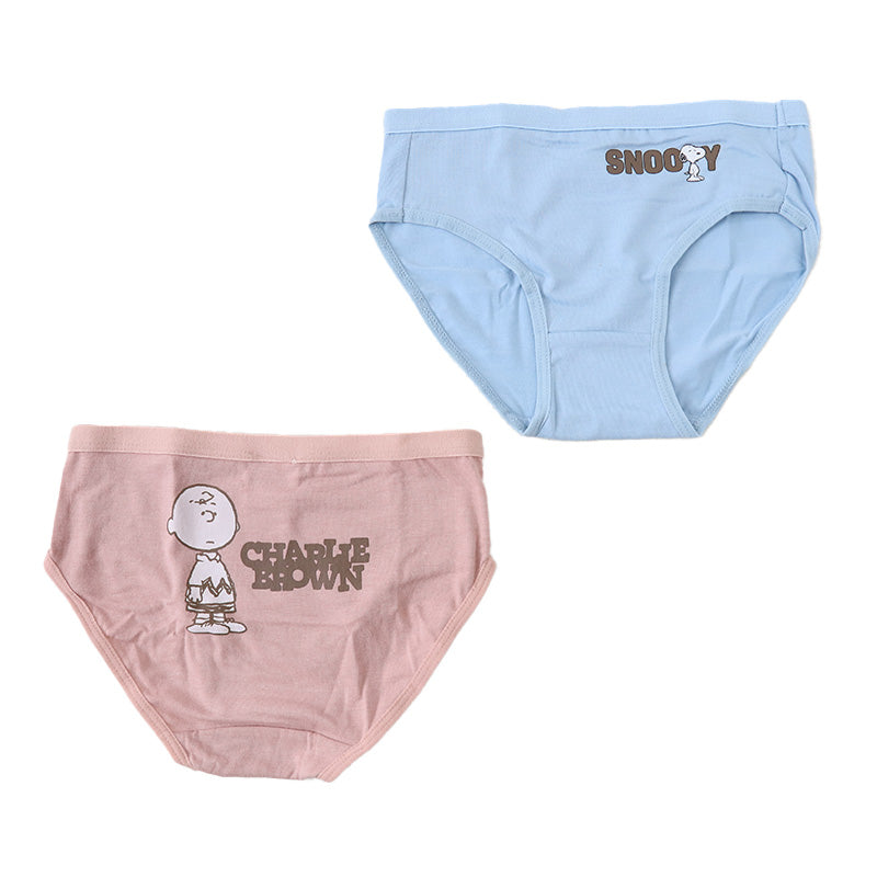 ショーツ 女の子 キッズ スヌーピー 女児 パンツ 綿 2枚組 130cm 140cm 150cm 160cm ジュニア ピーナッツ 子供 下着 肌着 インナー 子ども コットン セット 2p