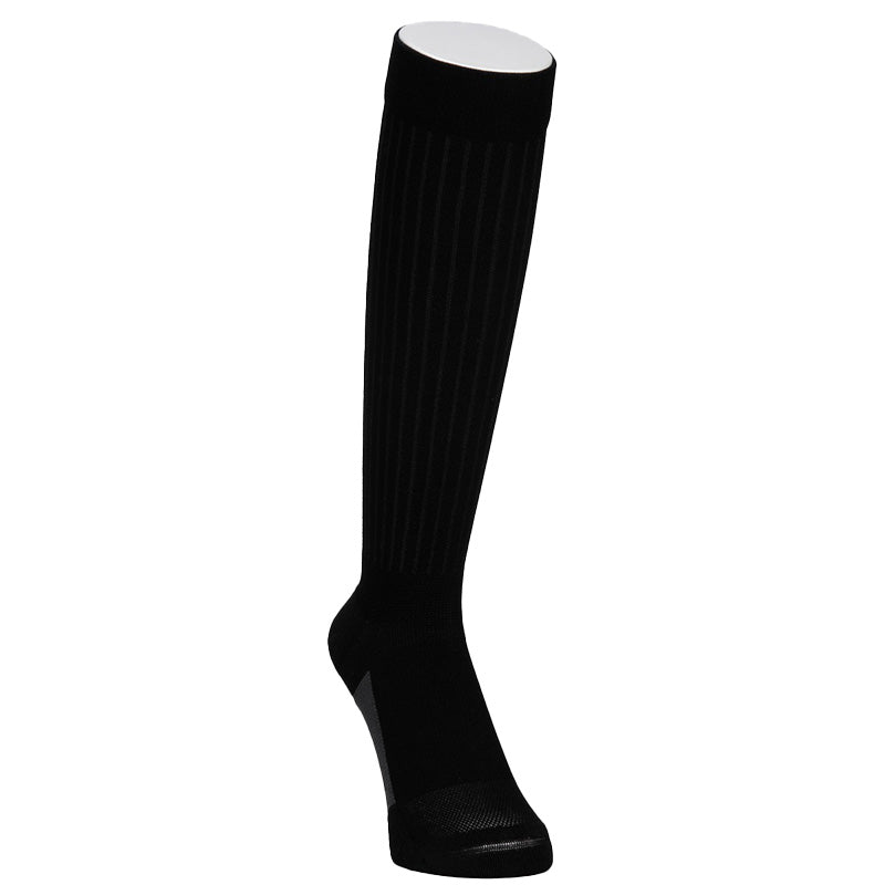 ビジネスソックス メンズ 着圧 ハイソックス 抗菌防臭 綿混 通気性 24-26cm 26-28cm メッシュ ソフト着圧 靴下 足首サポート かかとつま先補強 パイル 黒 紺 通勤 蒸れにくい 吸汗 ビジネス カジュアル オフィス