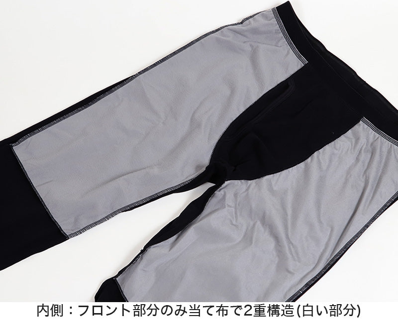メンズ タイツ スパッツ 前あき 裏起毛 登山 釣り ゴルフ M~LL (ロングパンツ レギンス 冬 あったか インナー 重ね着 防寒 防風 蒸れにくい バイク スポーツ) (在庫限り)