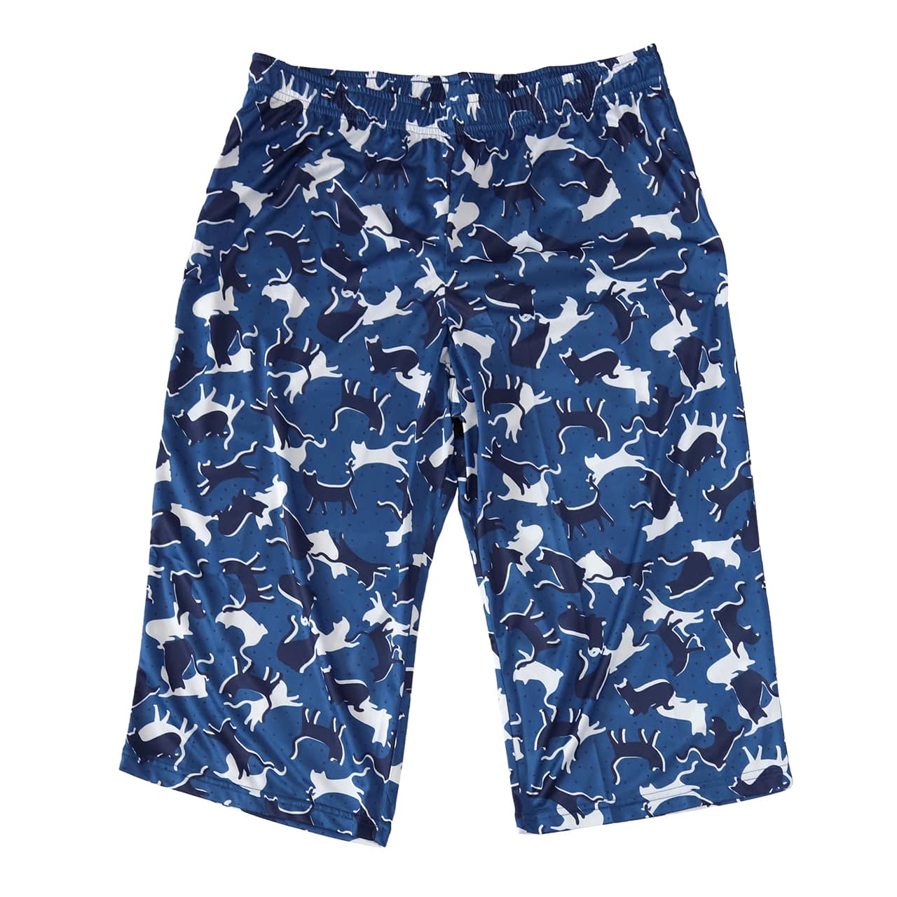 ステテコ レディース 夏 接触冷感 部屋着 カプリパンツ ひざ下 パジャマ 夏用 イージーパンツ M~LL ルームウェア ルームパンツ 冷感 7分丈 ズボン ボトムス 吸汗速乾 リラックス 涼しい ネコ柄 猫柄 かわいい 涼しい (在庫限り)