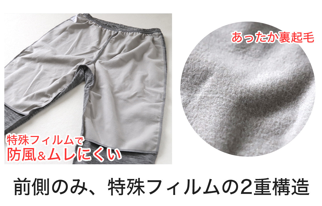 レディース インナー 防風 レギンス スパッツ 婦人 防風インナー ボトム フルレングス 暖かい M~LL (ツーリング あたたかい レジャー 外仕事 ウィンタースポーツ 防寒 ブリーズテックス)