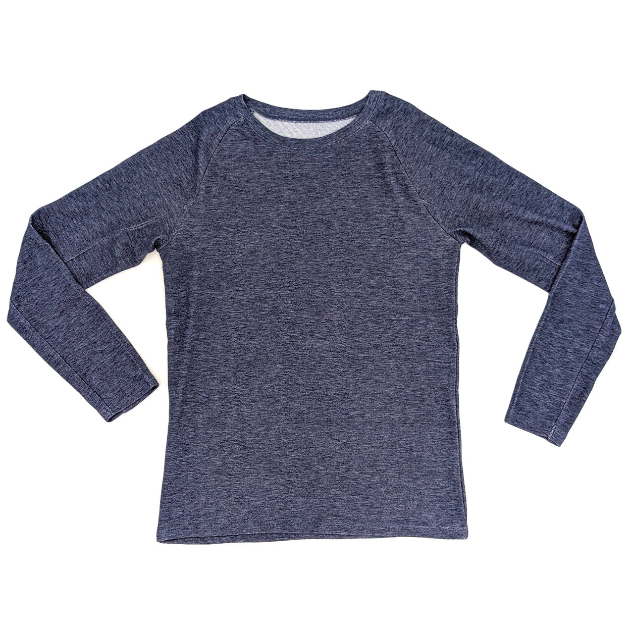 裏起毛 トップス インナー 長袖 ヒートインナー ラウンドネック 冬用 保温 防寒 無地 ロンt カットソー シンプル 紫 黒 ネイビー 重ね着 ストレッチ アウトドア キャンプ 登山 ランニング ウォーキング ビジネス 外仕事 ゴルフ バイク M L LL M~LL (在庫限り)