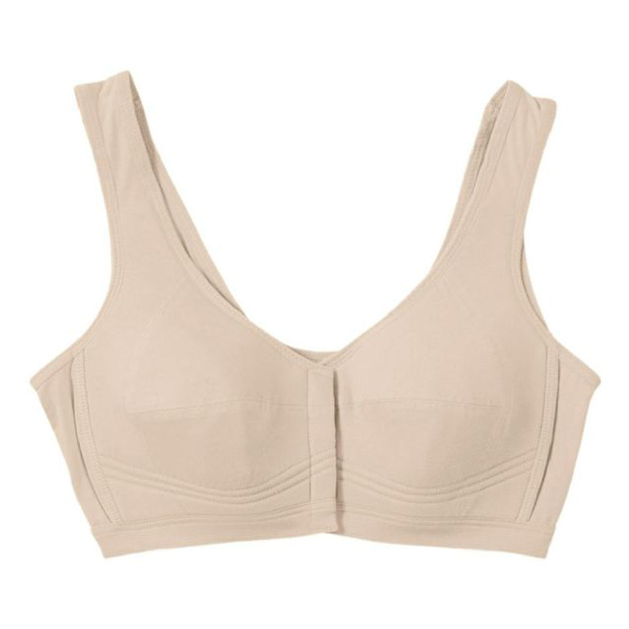 ノンワイヤーブラ フロントホック 前開きブラジャー 締め付けない レディース M~LL 24時間ブラ ナイトブラ おやすみブラ ノンワイヤー ブラジャー 下着 女性 婦人 インナー (在庫限り)