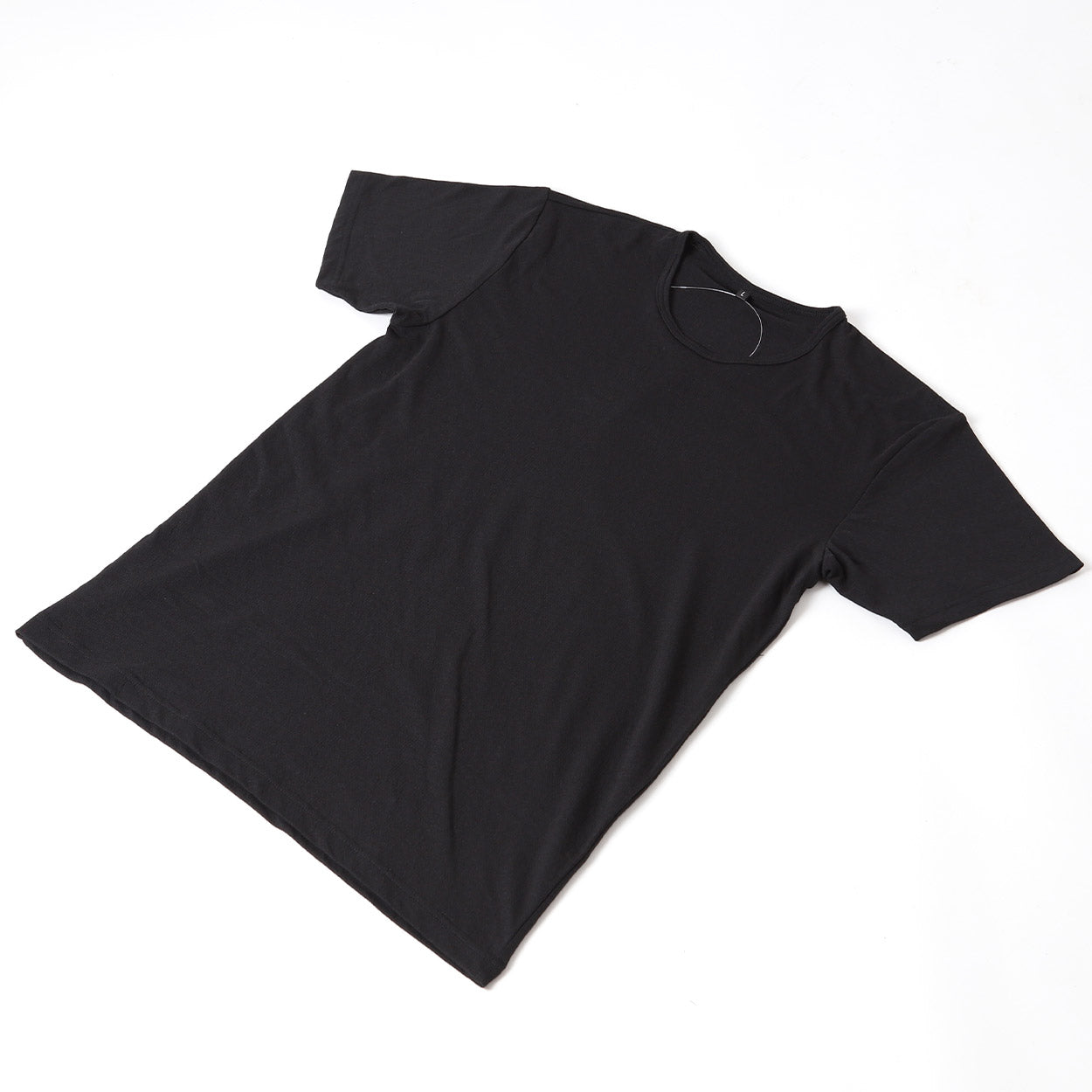 メンズ インナー Tシャツ 半袖 丸首 クルーネック 綿素材 夏 吸水速乾 ムレない ストレッチ 伸縮性 サラサラ 下着 肌着 クレープ サラッとした着心地 汗で蒸れにくい 白 黒 グレー ネイビー M L LL (在庫限り)