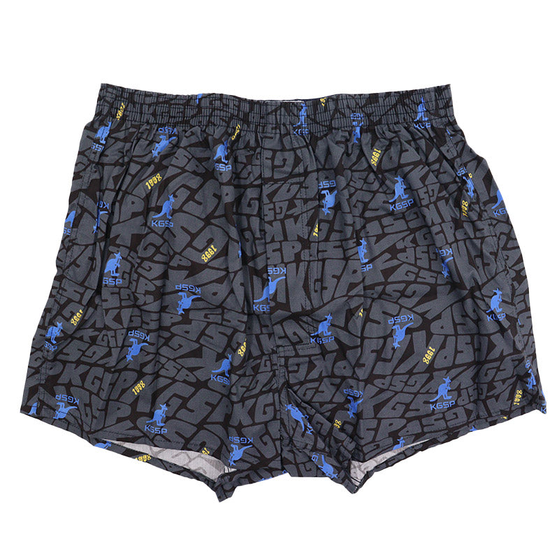 カンゴール トランクス 綿100% 前開き メンズ KANGOL SPORT M~LL ゆったり 立体設計 締め付けない リラックス ラク 柄 アンダーウェア パンツ かっこいい おしゃれ 柄 快適 (在庫限り)