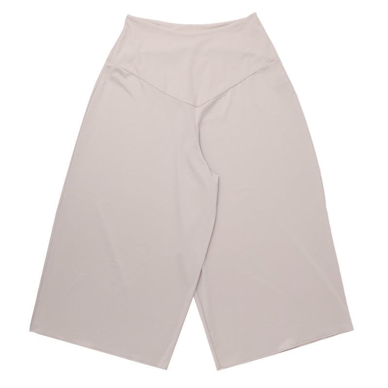 ペチパンツ 7分丈 レディース ペチコート パンツ ロング 冷感 夏 速乾 インナー M L LL 透け防止 透けない ウエストゴムなし ストレッチ 通気性 ボトムインナー 汗対策 張り付き防止 涼しい 無地 さらさら ひんやり