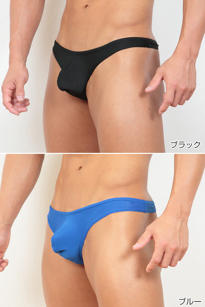 Tバック ビキニブリーフ セクシー メンズ M~3L (M L LL 3L 大きいサイズ ブリーフ 下着 男性 ビズフィット Bizfit) (在庫限り)