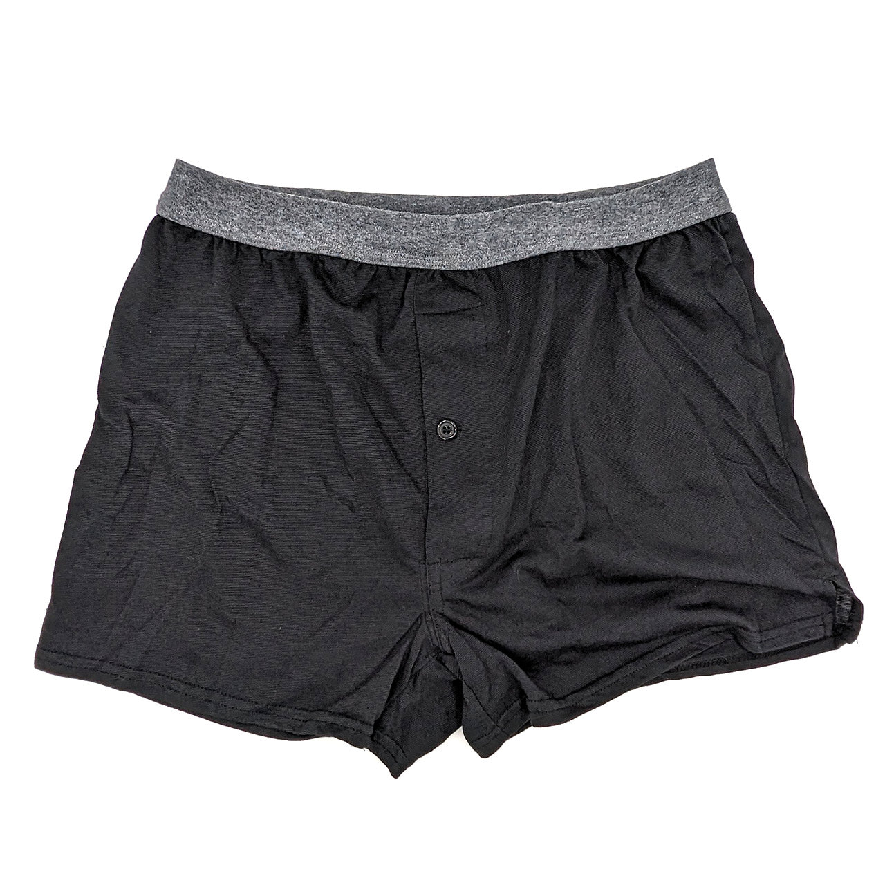 尿漏れ ニットトランクス 前あき M~LL (尿漏れパンツ 男性用 メンズ 軽失禁 尿もれ 本体綿100%)