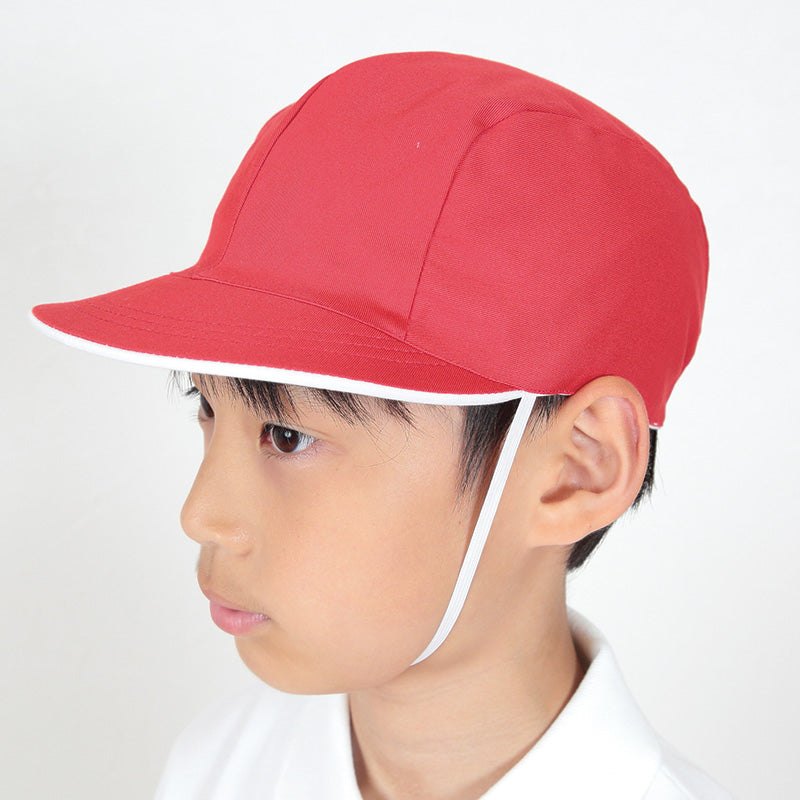 赤白帽子 紅白帽子 赤白帽 小学生 小学校 M~LL 体操帽子 体育 子供 キッズ 男の子 女の子 大きいサイズ L LL 幼稚園 保育園